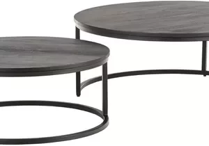 Mesa Ratona Madera Nido Set X 2 Arkana
